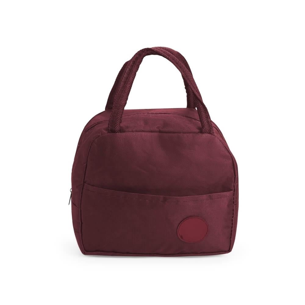 Bolsa Térmica 6L VG1724 na cor Vermelho, brinde personalizado Sky Brindes
