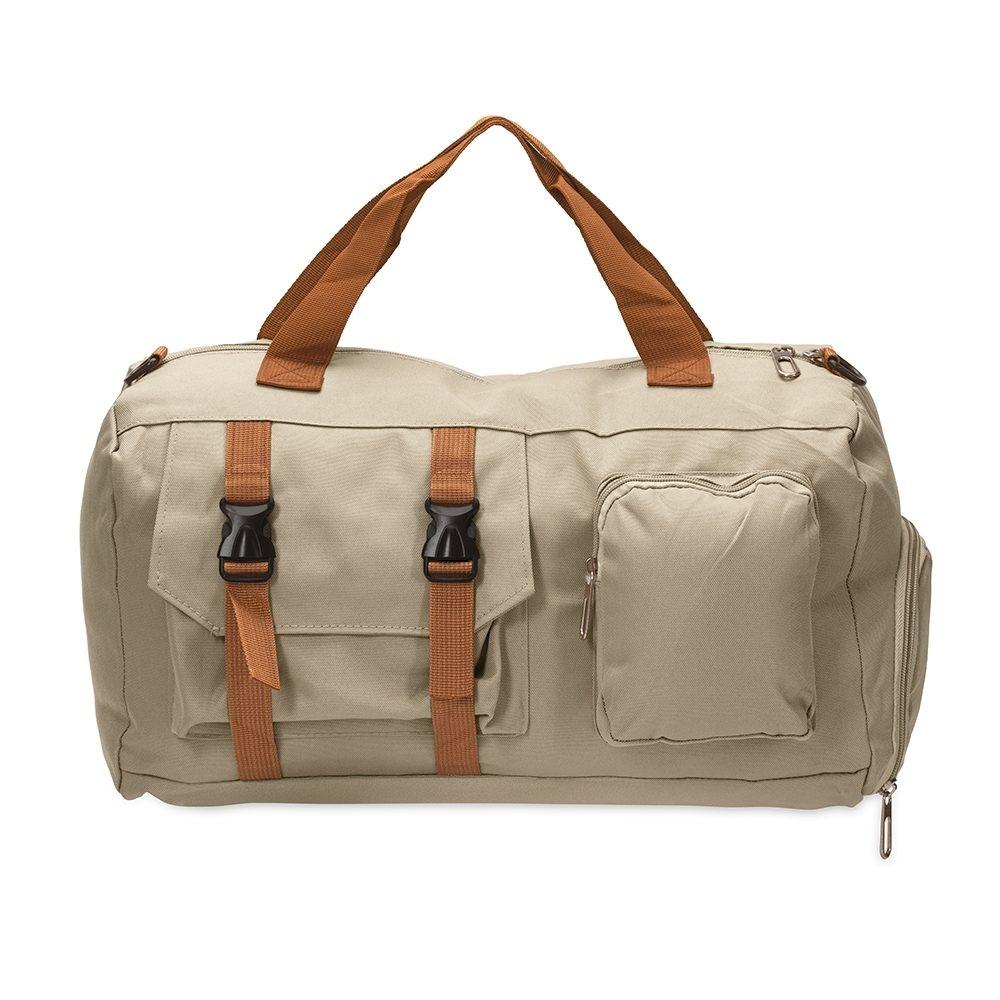 Bolsa Oxford 23 Litros VG1727 na cor Bege, brinde personalizado Sky Brindes