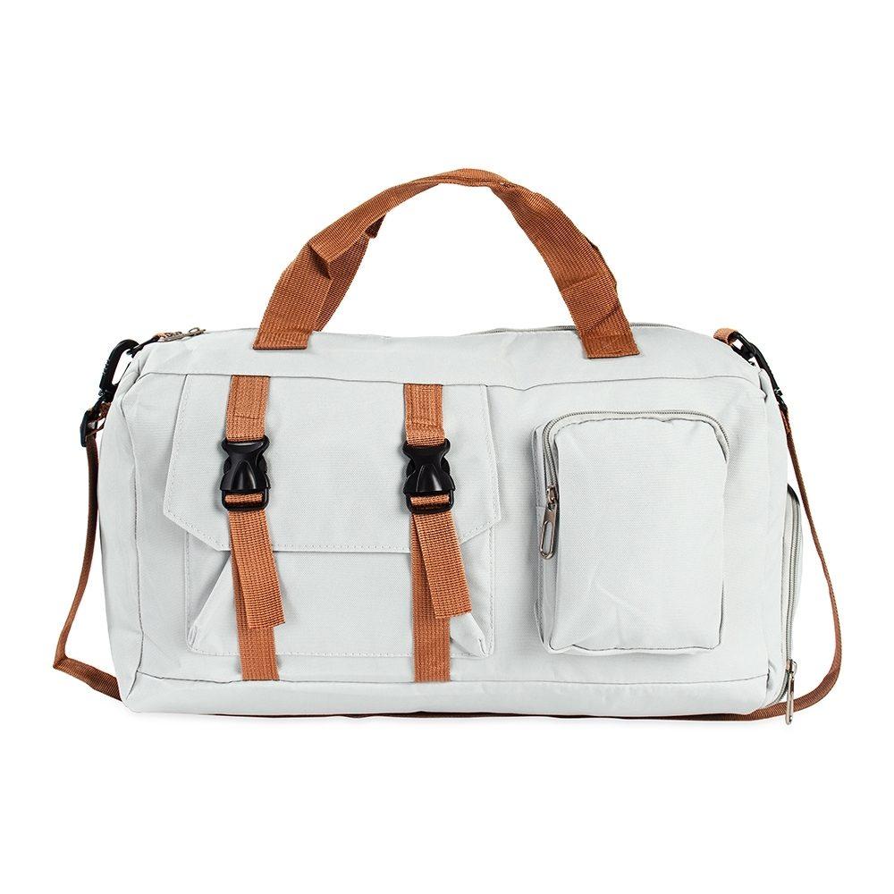 Bolsa Oxford 23 Litros VG1727 na cor Cinza escuro, brinde personalizado Sky Brindes