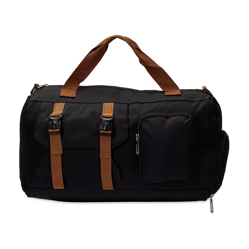 Bolsa Oxford 23 Litros VG1727 na cor Preto, brinde personalizado Sky Brindes