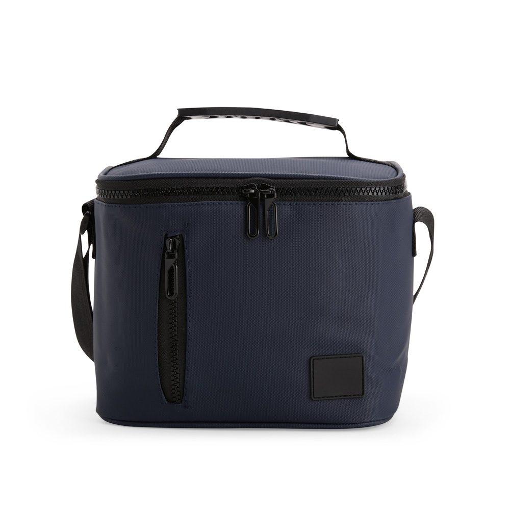 Bolsa Térmica 6 Litros VG1728 na cor Azul escuro, brinde personalizado Sky Brindes