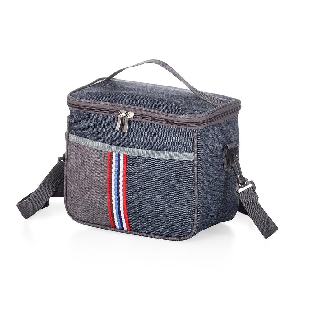 Bolsa térmica 9l VG1735 na cor Azul, brinde personalizado Sky Brindes