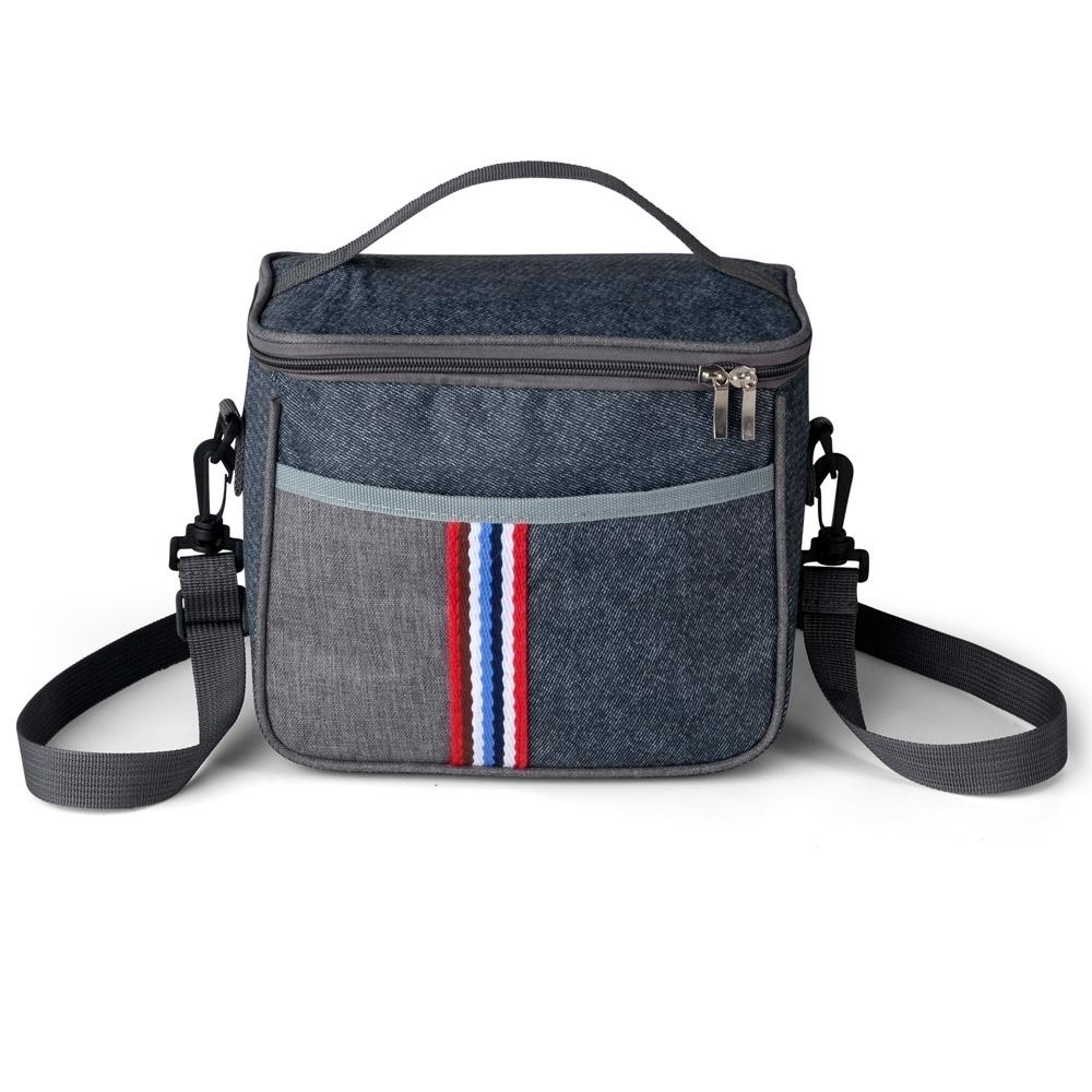 Bolsa térmica 9l VG1735 na cor Azul, brinde personalizado Sky Brindes