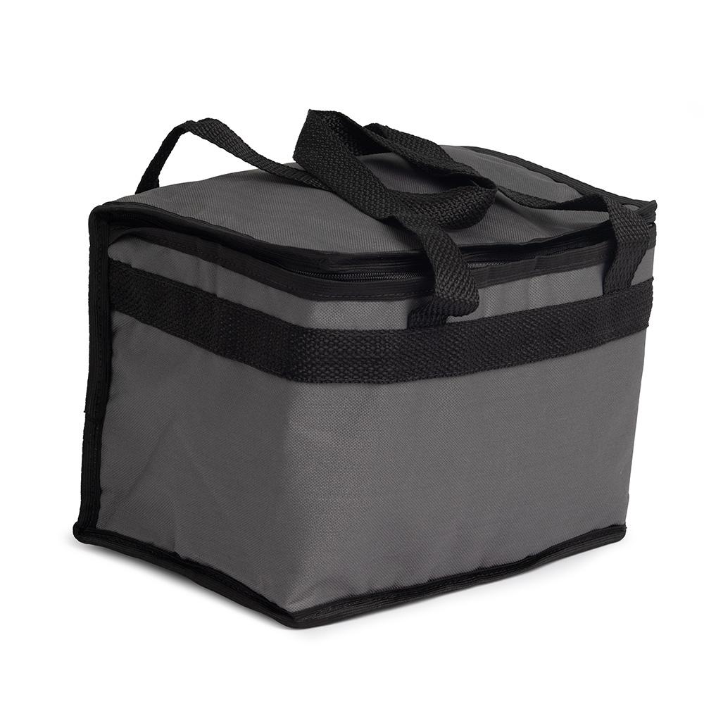 Bolsa térmica 13l VG1738 na cor Chumbo, brinde personalizado Sky Brindes