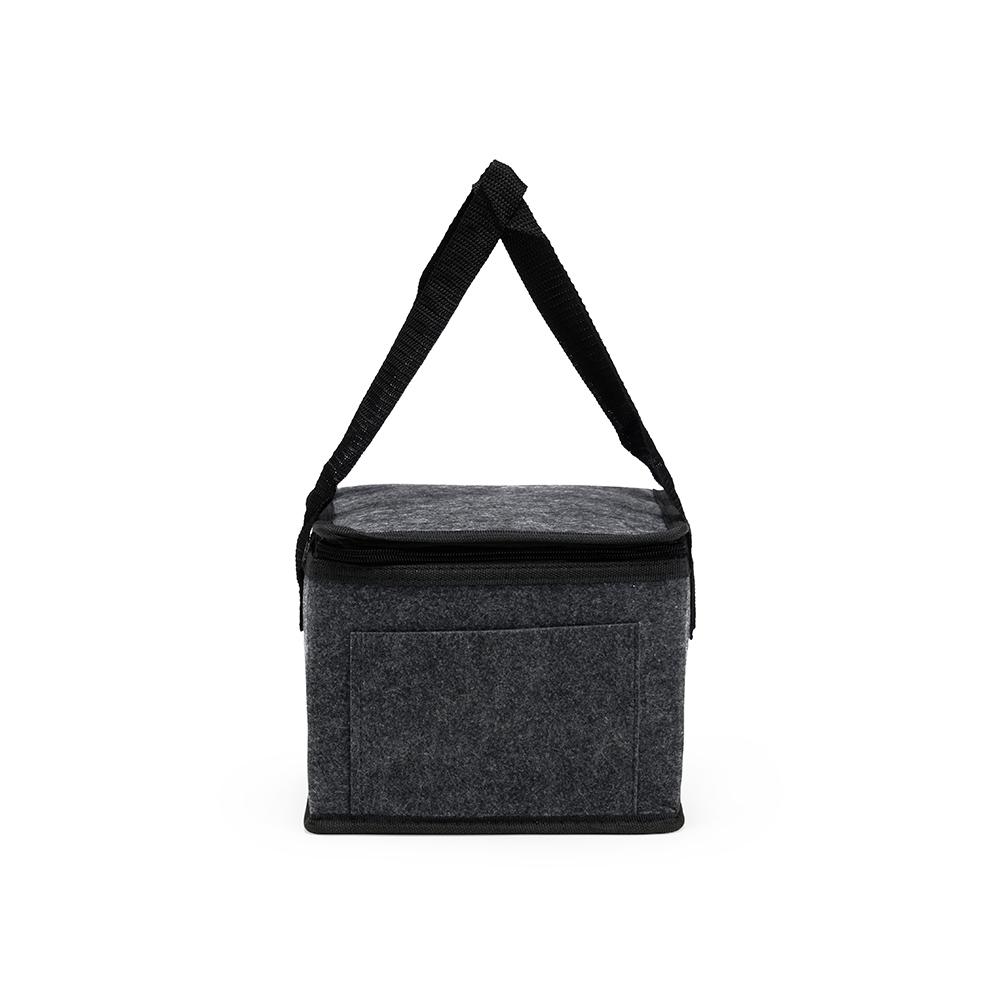Bolsa térmica 6l VG1743 na cor Preto, brinde personalizado Sky Brindes