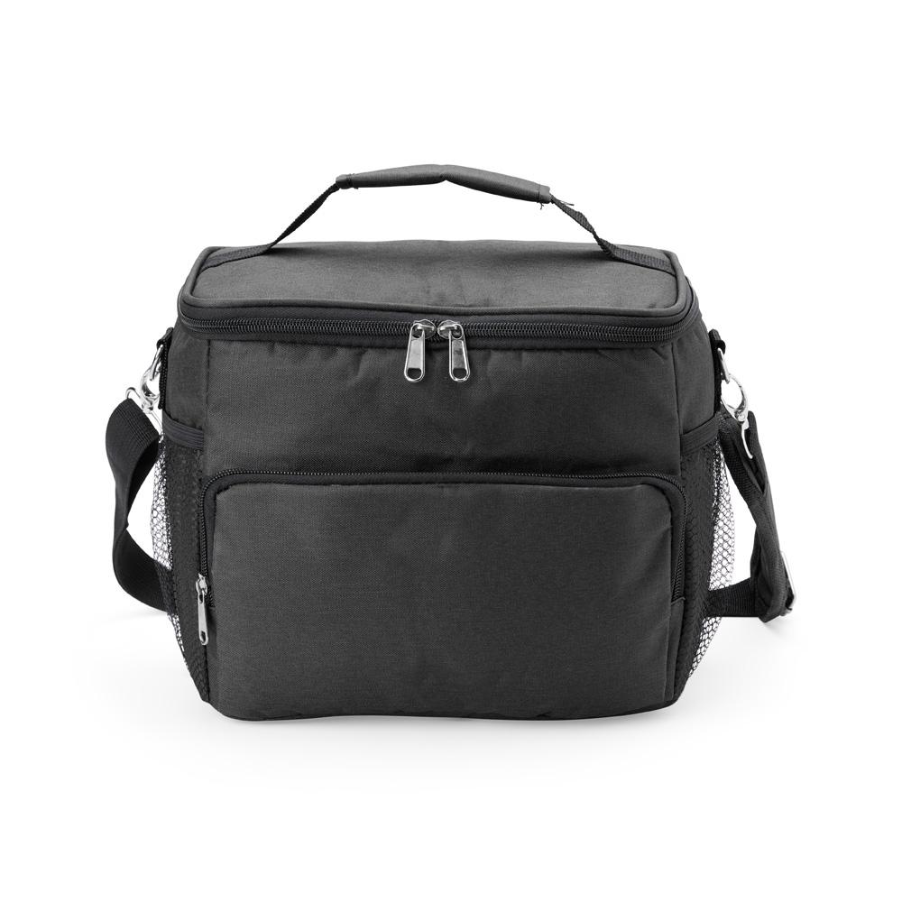 Bolsa térmica 11l VG1744 na cor Preto, brinde personalizado Sky Brindes