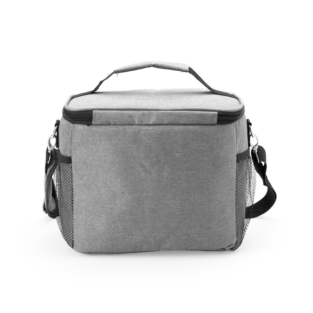 Bolsa térmica 11l VG1744 na cor Preto, brinde personalizado Sky Brindes