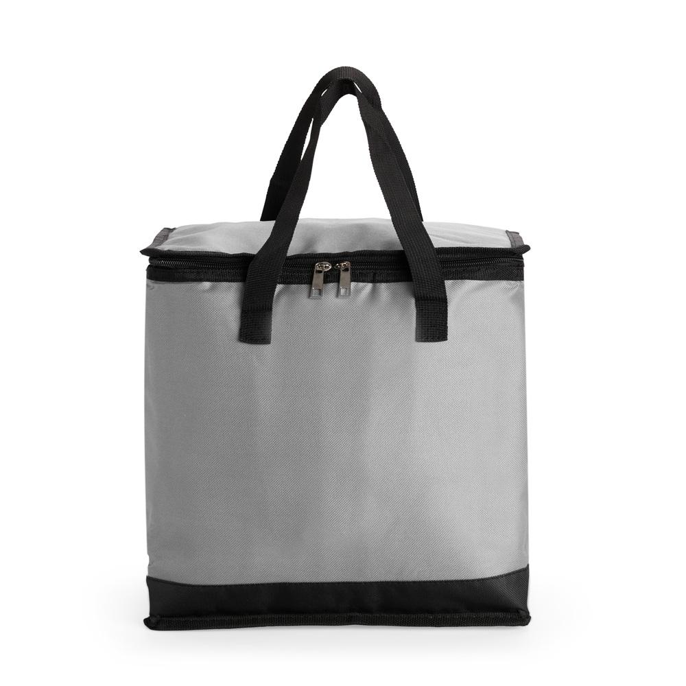 Bolsa térmica 27l VG1747 na cor Preto, brinde personalizado Sky Brindes