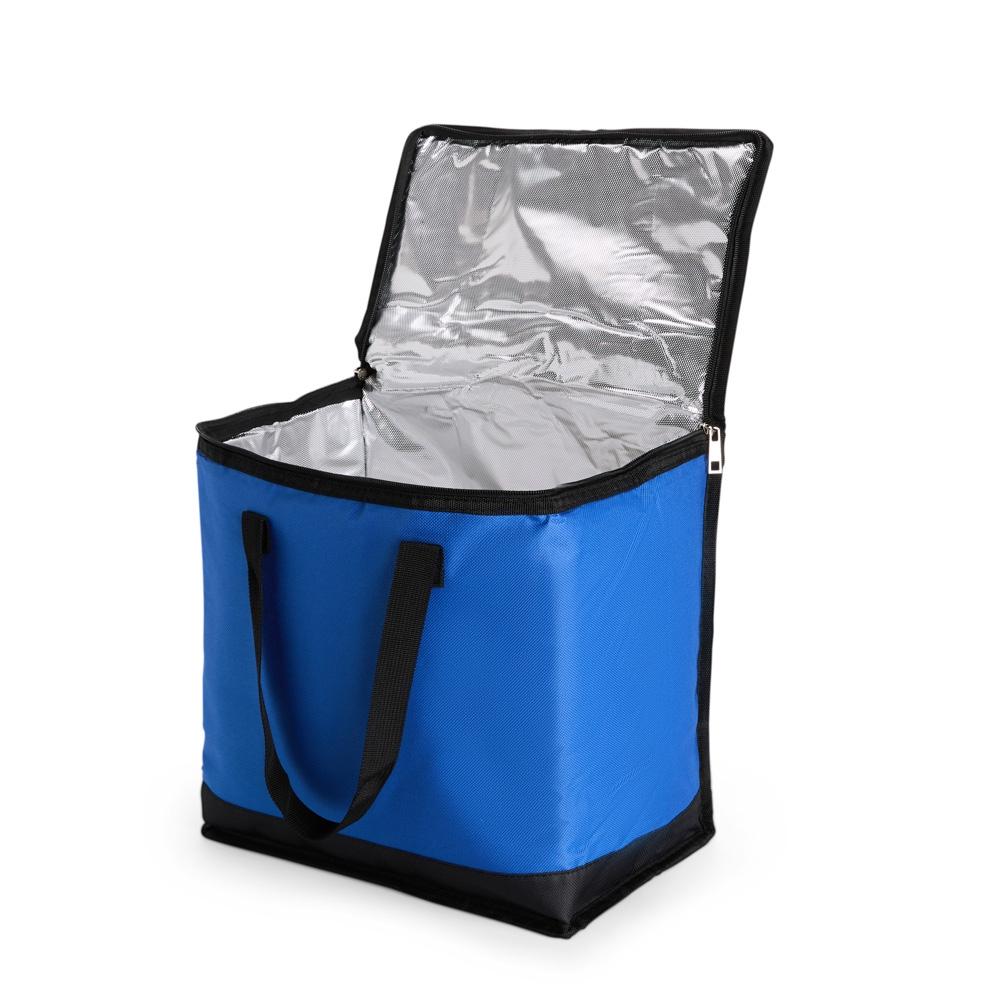 Bolsa térmica 27l VG1747 na cor Preto, brinde personalizado Sky Brindes
