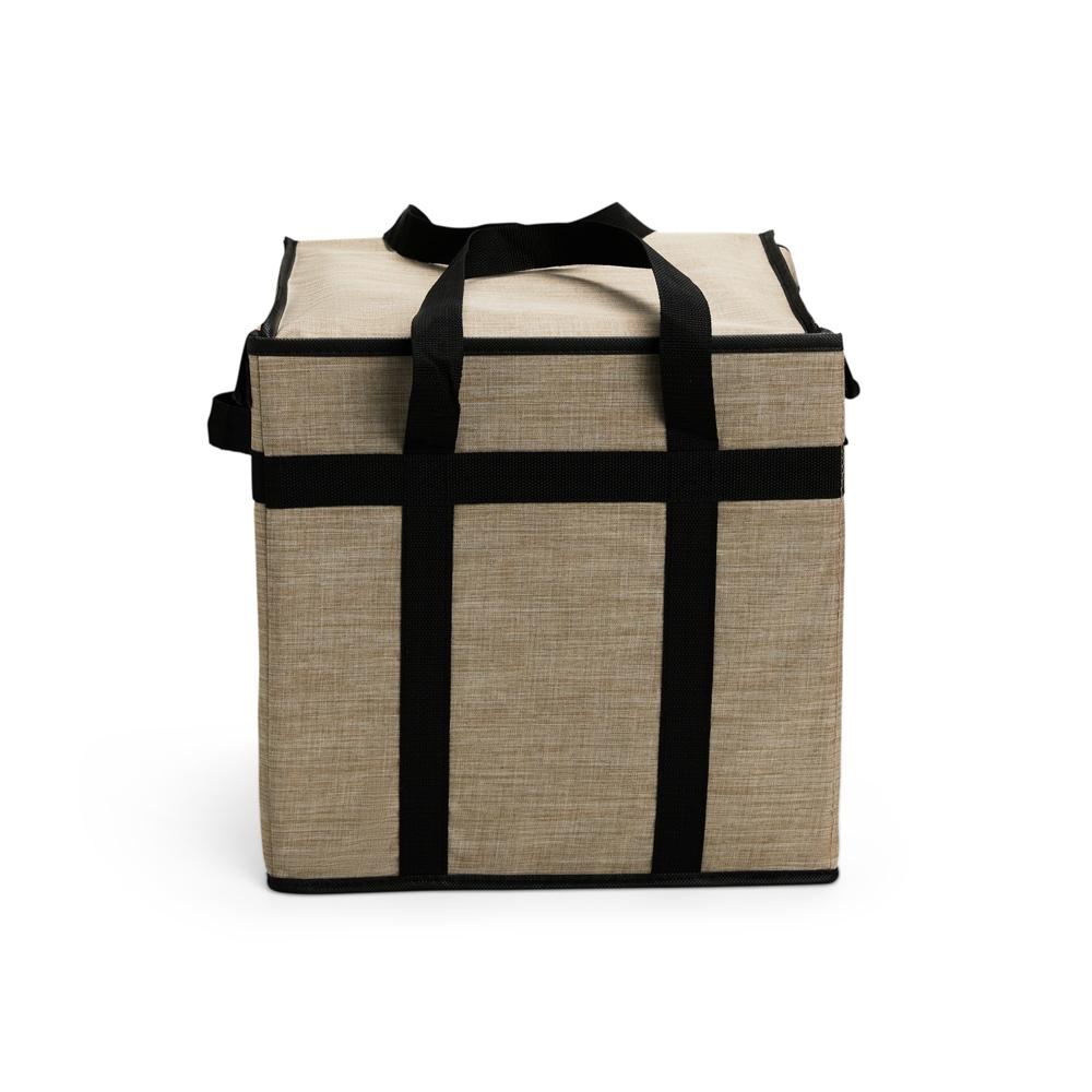 Bolsa térmica 35l VG1749 na cor Bege, brinde personalizado Sky Brindes