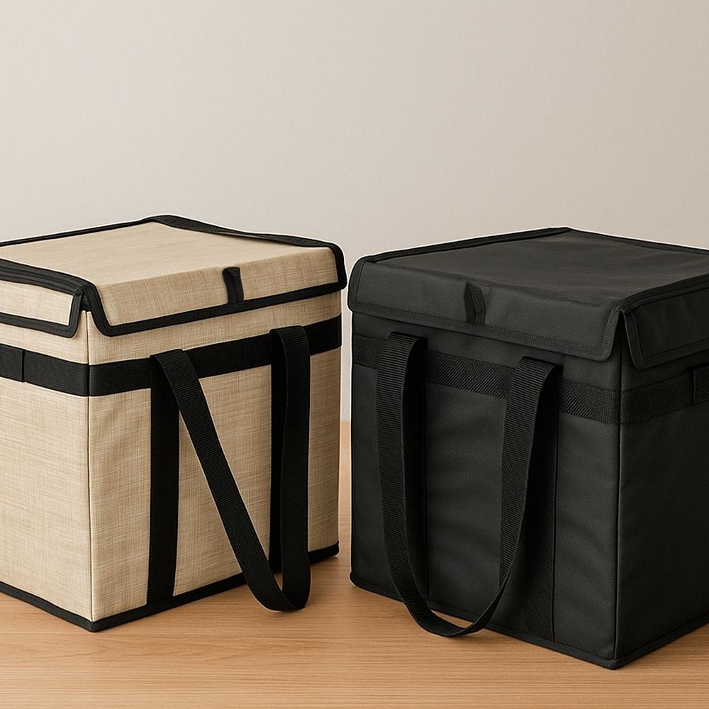 Bolsa térmica 35l VG1749 na cor Bege, brinde personalizado Sky Brindes