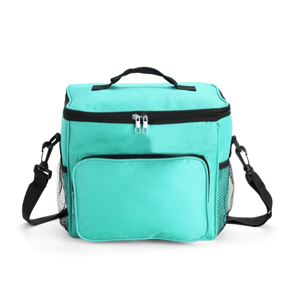 Bolsa térmica oxford 11l VG1752 na cor Verde, brinde personalizado Sky Brindes