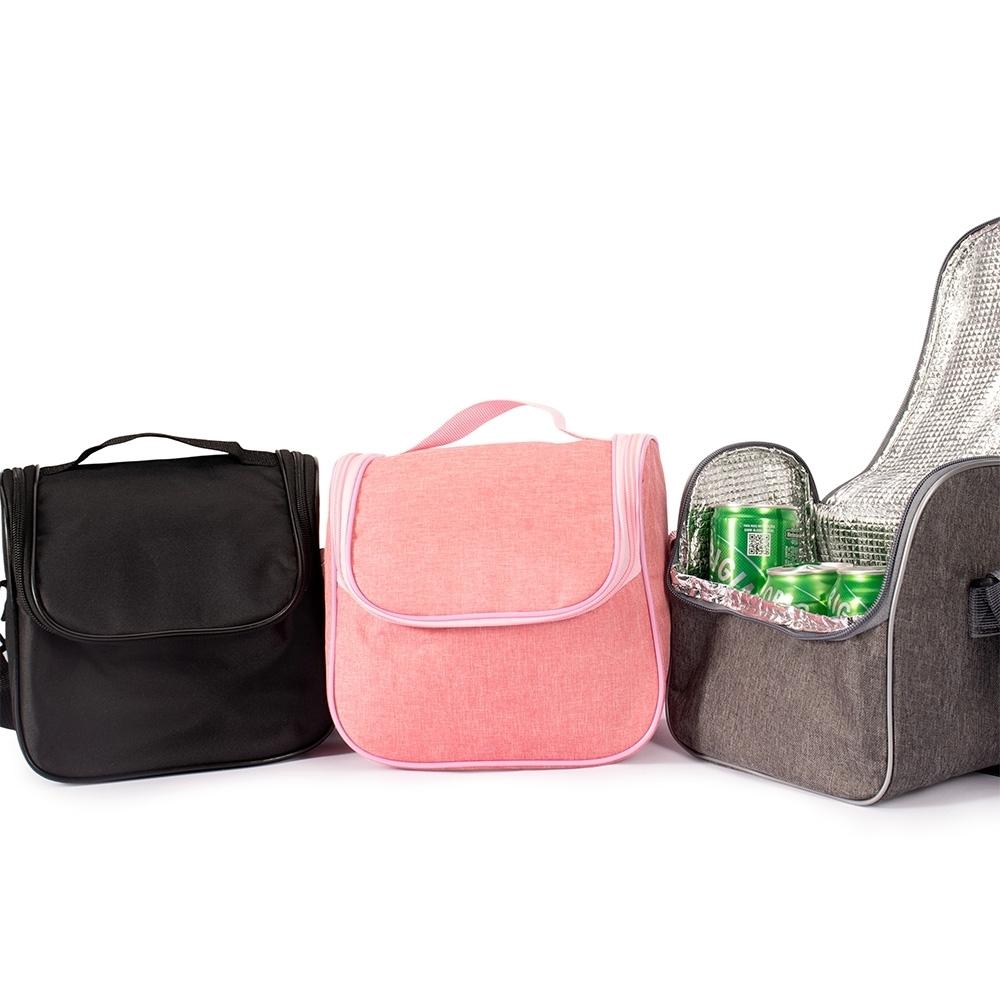Bolsa térmica 6l VG1753 na cor Preto, brinde personalizado Sky Brindes