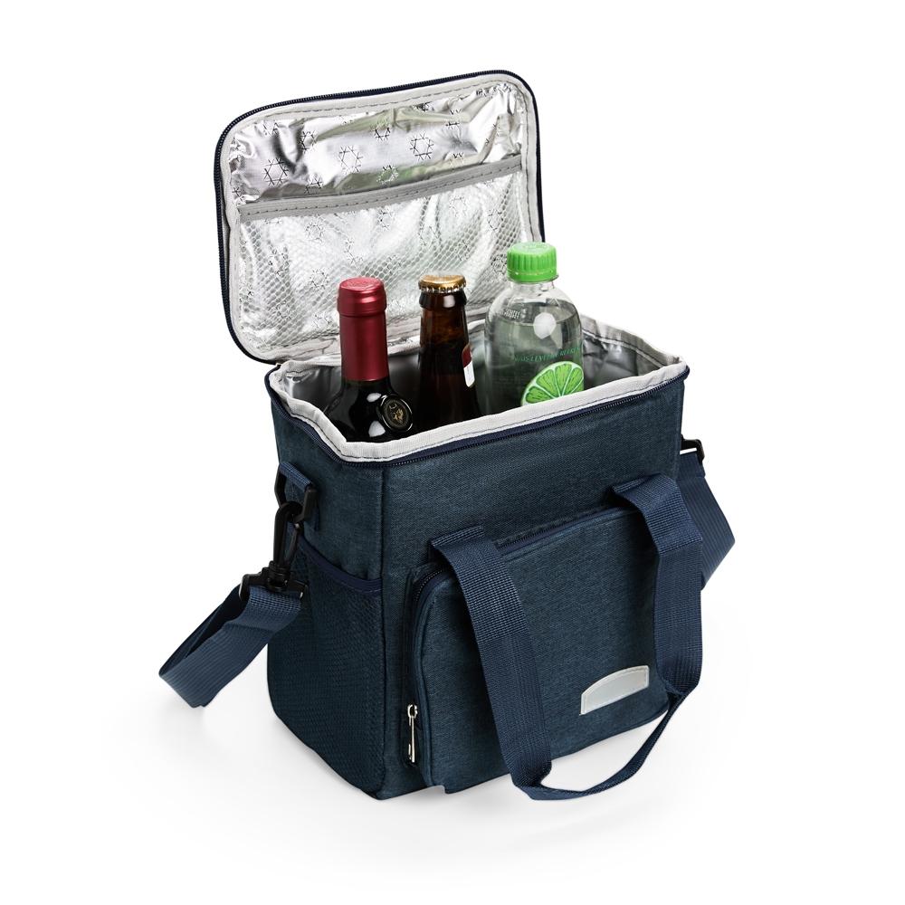 Bolsa térmica 7 litros VG1755 na cor Azul escuro, brinde personalizado Sky Brindes