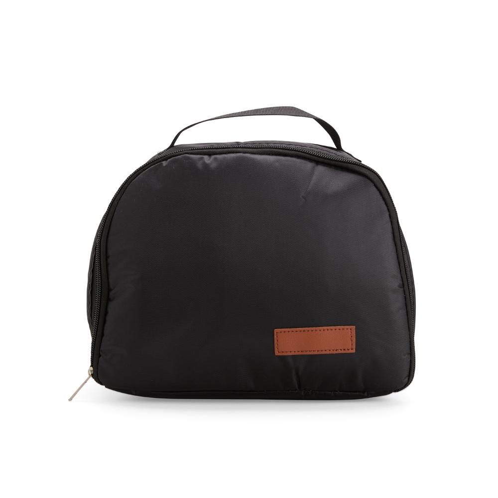 Bolsa térmica 8l VG1757 na cor Preto, brinde personalizado Sky Brindes