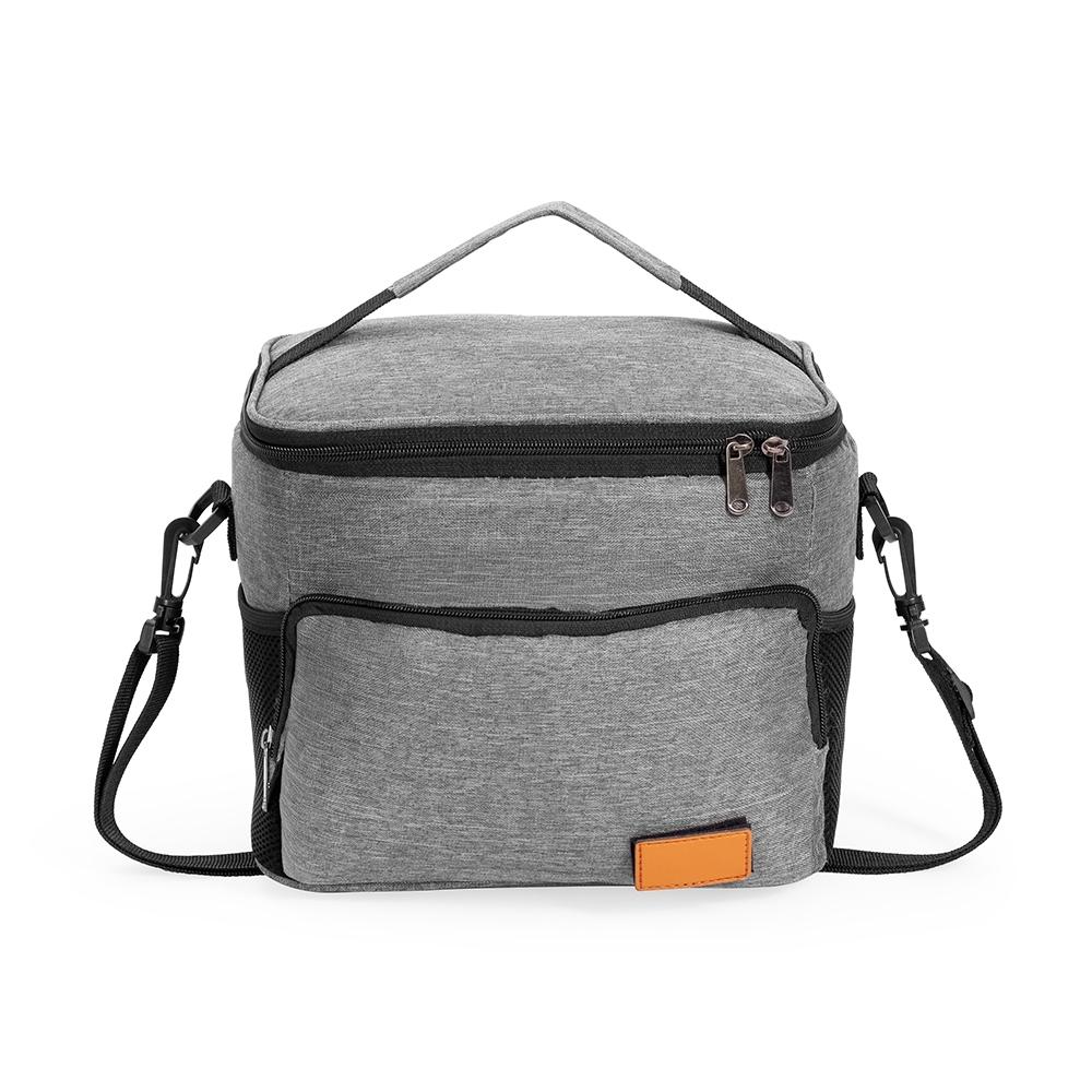 Bolsa térmica 11l VG1759 na cor Cinza, brinde personalizado Sky Brindes