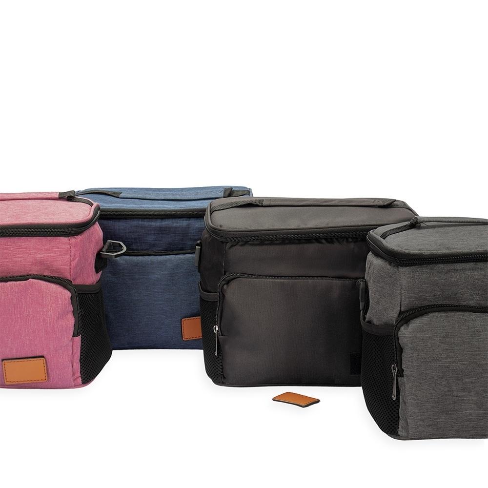 Bolsa térmica 11l VG1759 na cor Azul escuro, brinde personalizado Sky Brindes