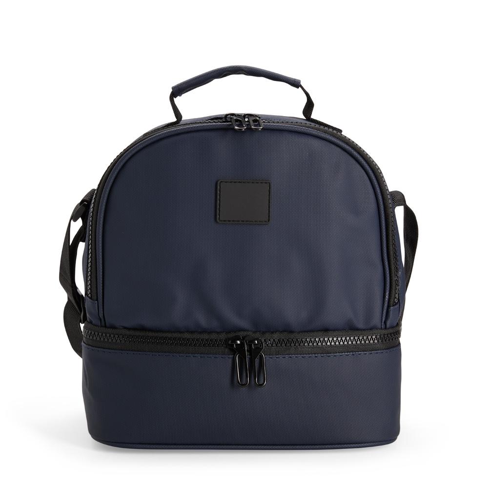 Bolsa térmica dupla 7 litros VG1763 na cor Azul escuro, brinde personalizado Sky Brindes