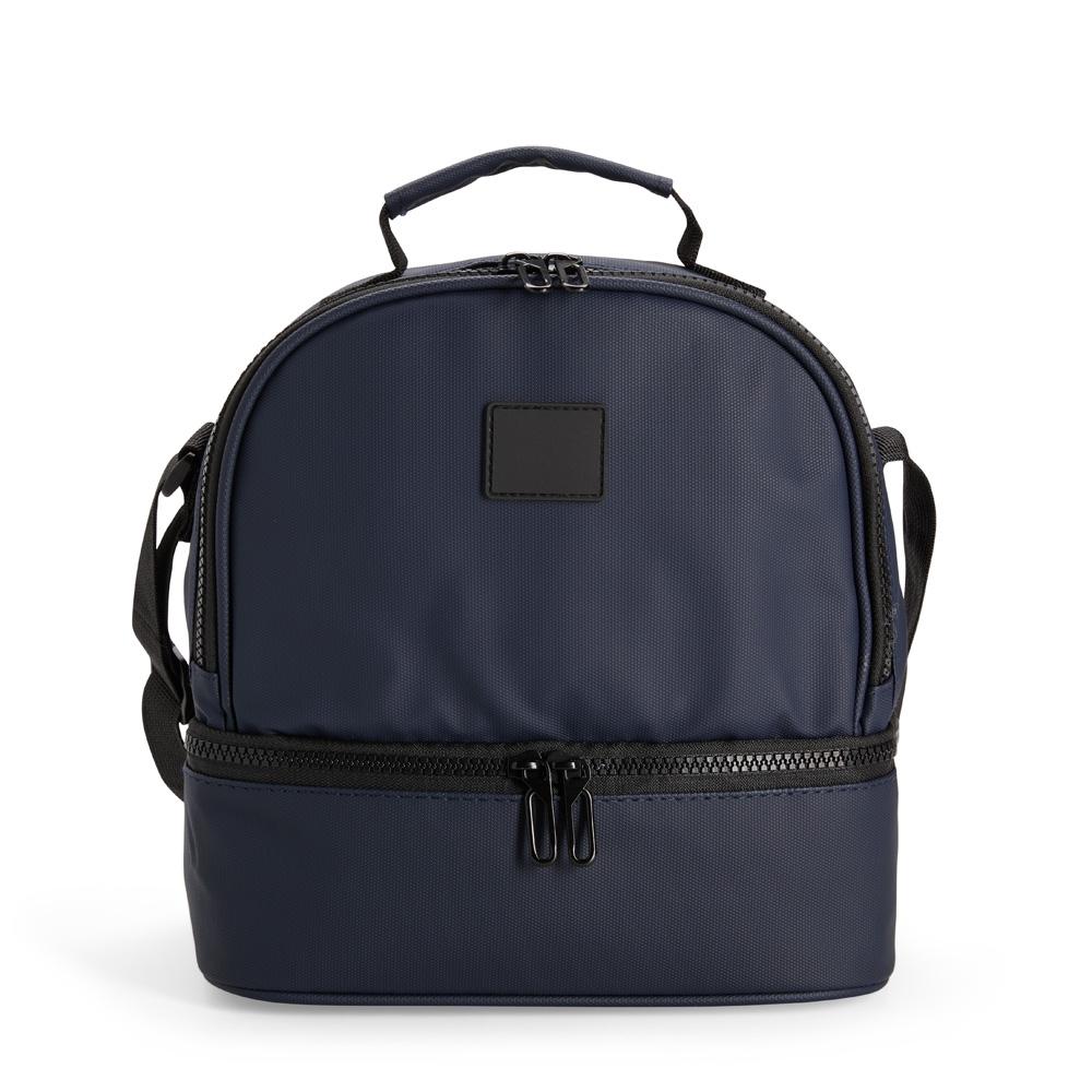 Bolsa térmica dupla 7 litros VG1763 na cor Azul escuro, brinde personalizado Sky Brindes