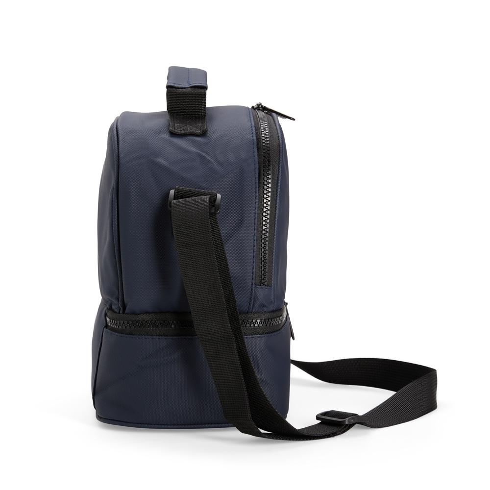 Bolsa térmica dupla 7 litros VG1763 na cor Azul escuro, brinde personalizado Sky Brindes