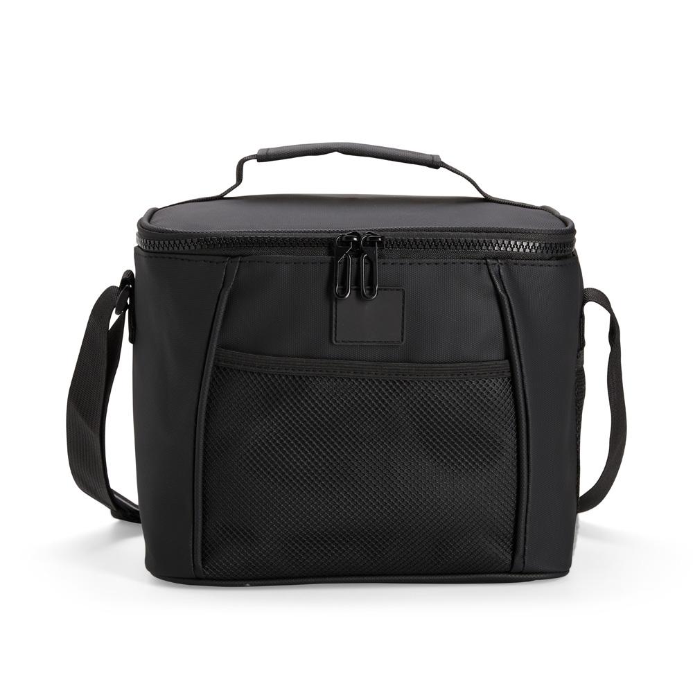 Bolsa térmica 10l VG1764 na cor Preto, brinde personalizado Sky Brindes