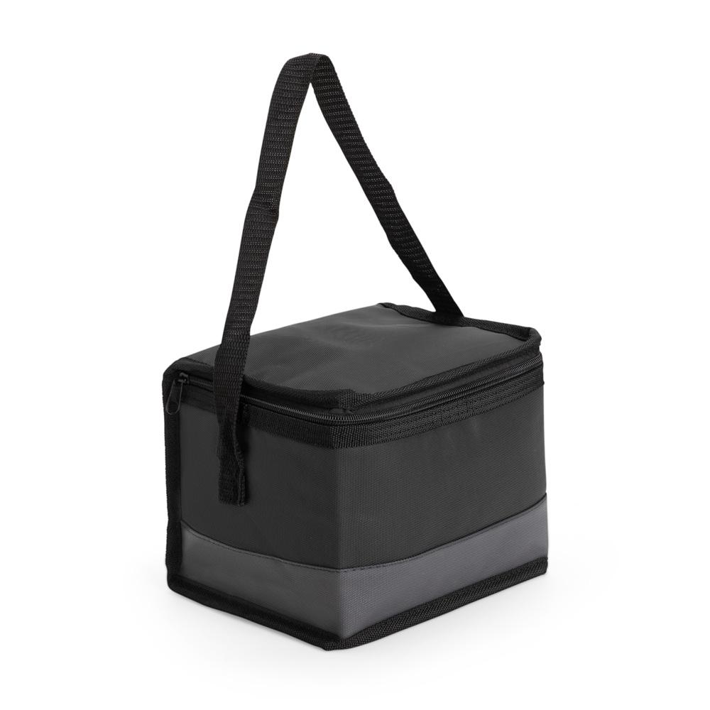 Bolsa térmica 5l VG1768 na cor Vermelho e preto, brinde personalizado Sky Brindes