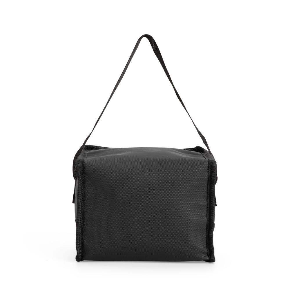 Bolsa térmica 5l VG1768 na cor Vermelho e preto, brinde personalizado Sky Brindes