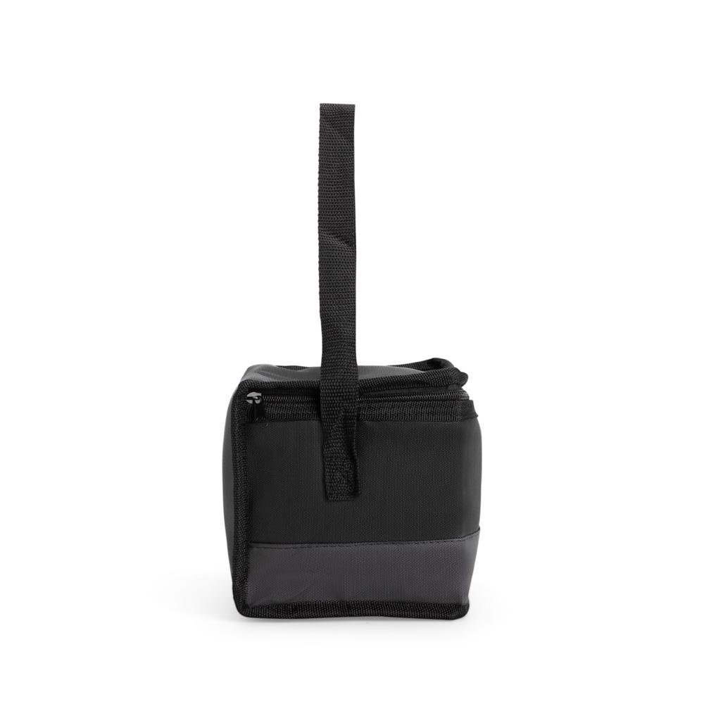 Bolsa térmica 5l VG1768 na cor Vermelho e preto, brinde personalizado Sky Brindes