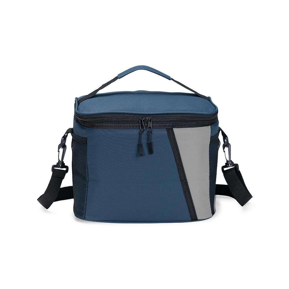 Bolsa térmica 12l VG1769 na cor Azul, brinde personalizado Sky Brindes