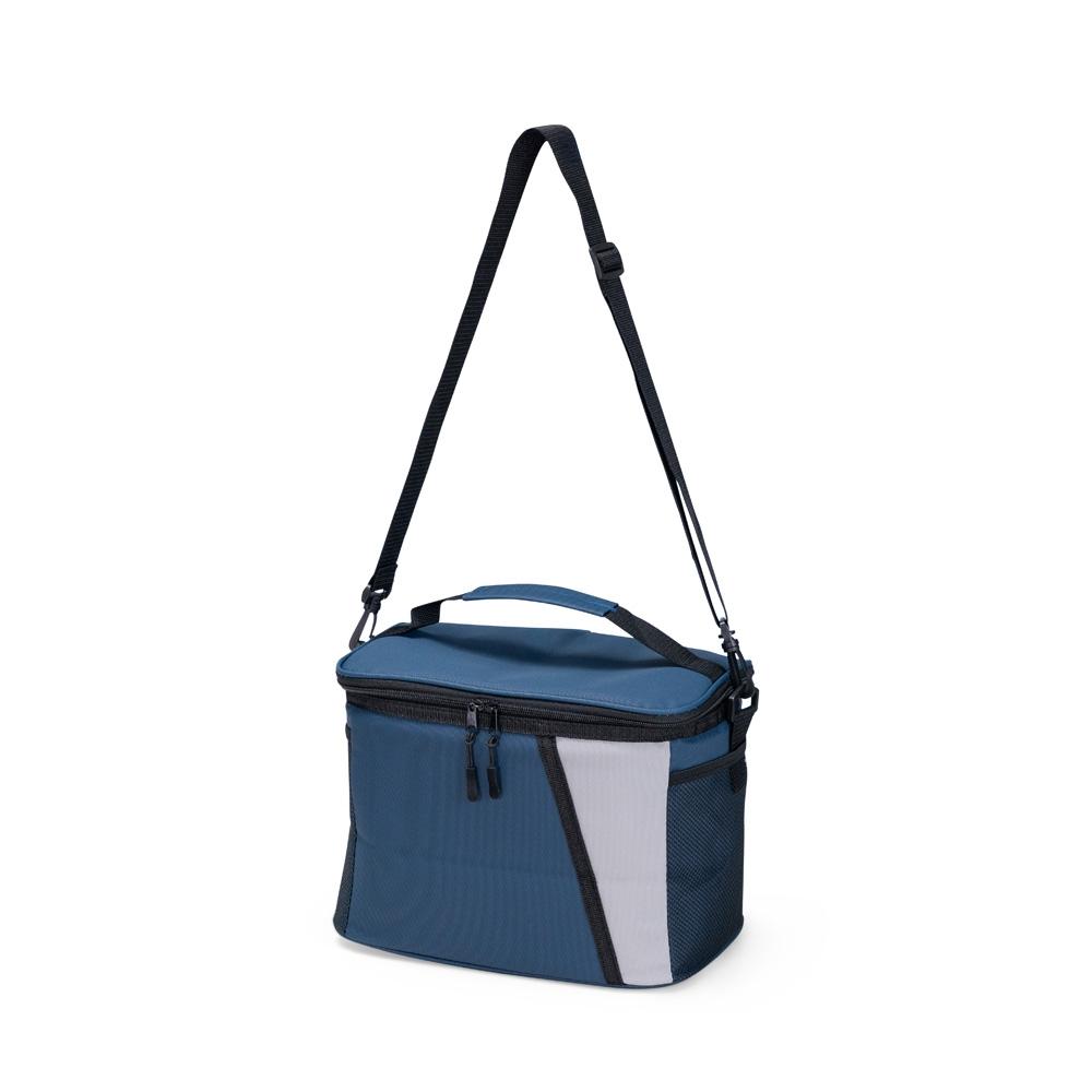 Bolsa térmica 12l VG1769 na cor Preto, brinde personalizado Sky Brindes