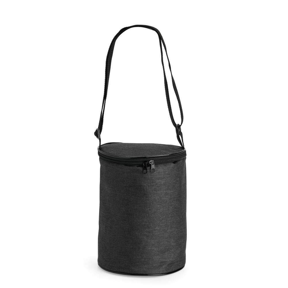 Bolsa térmica 6l VG1772 na cor Preto, brinde personalizado Sky Brindes