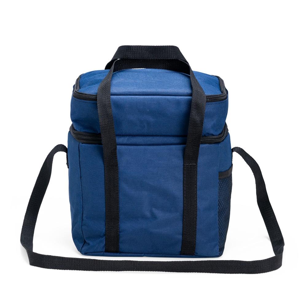 Bolsa térmica dupla 14l VG1773 na cor Preto, brinde personalizado Sky Brindes