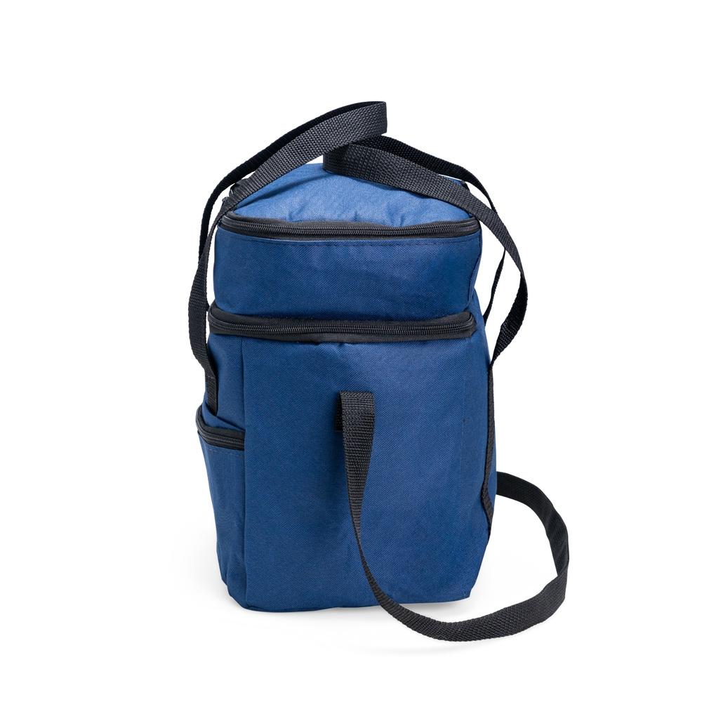 Bolsa térmica dupla 14l VG1773 na cor Preto, brinde personalizado Sky Brindes