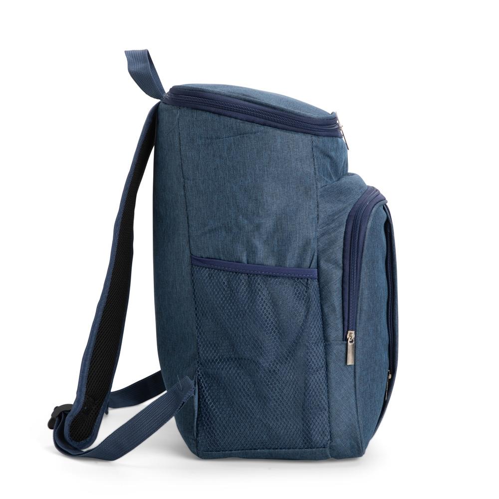 Mochila térmica VG1776 na cor Azul, brinde personalizado Sky Brindes