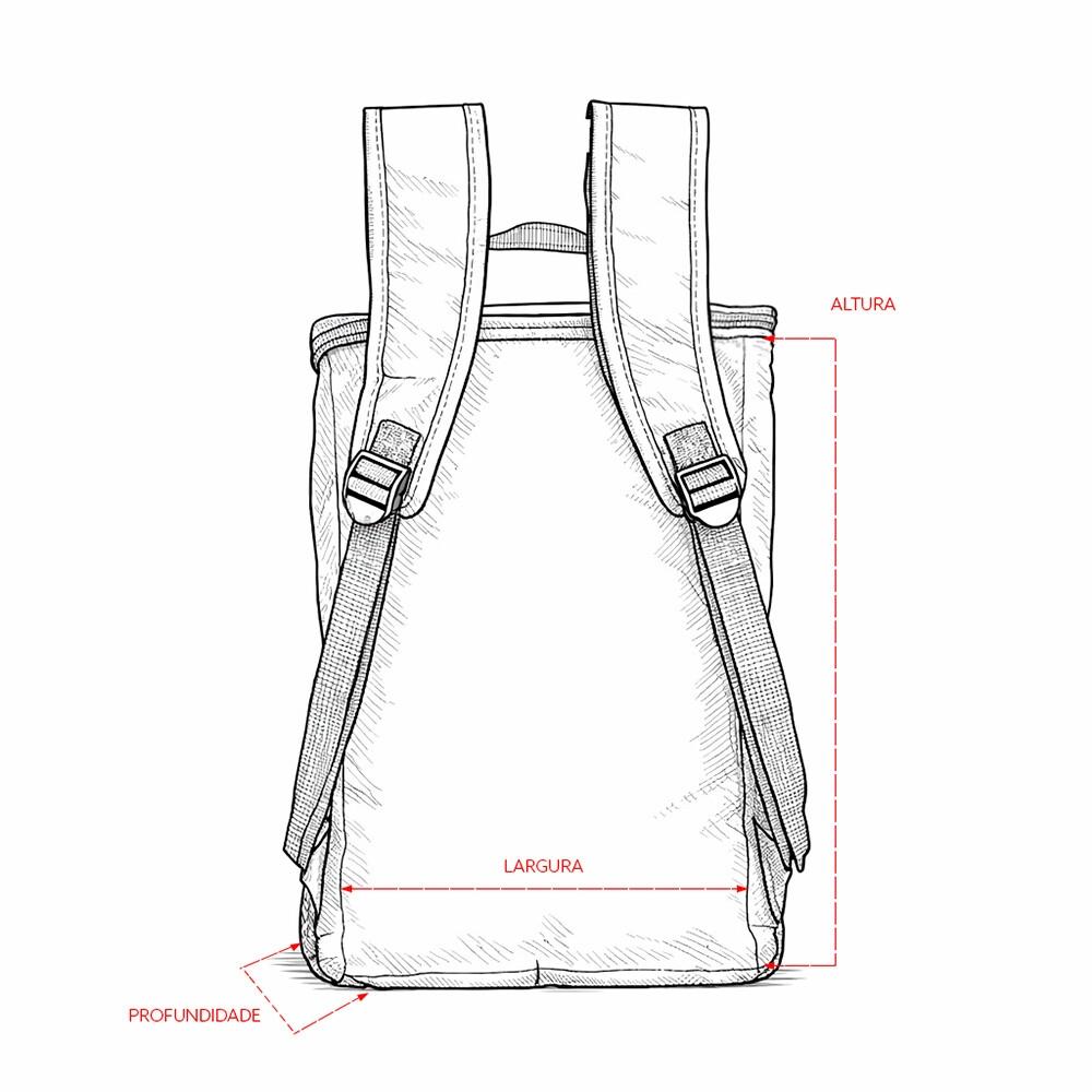 Mochila térmica VG1776 na cor Azul, brinde personalizado Sky Brindes