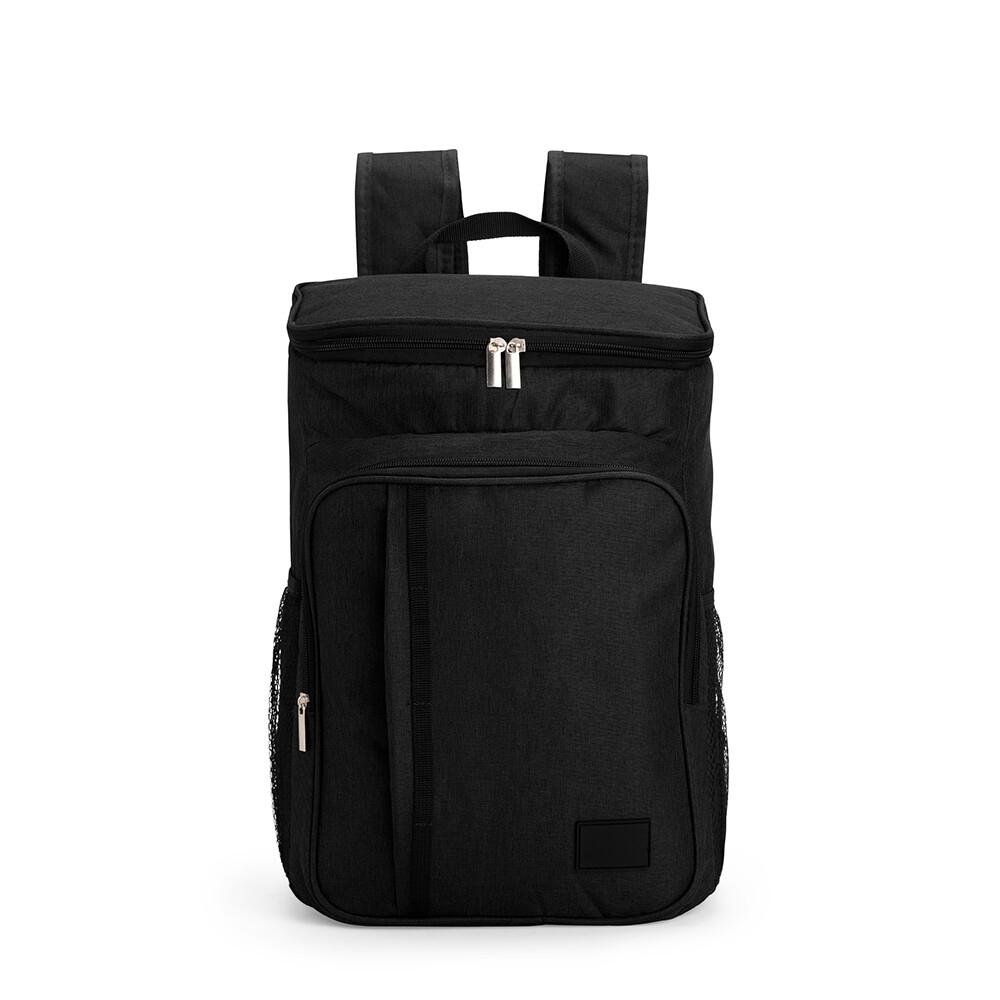 Mochila térmica VG1776 na cor Preto, brinde personalizado Sky Brindes