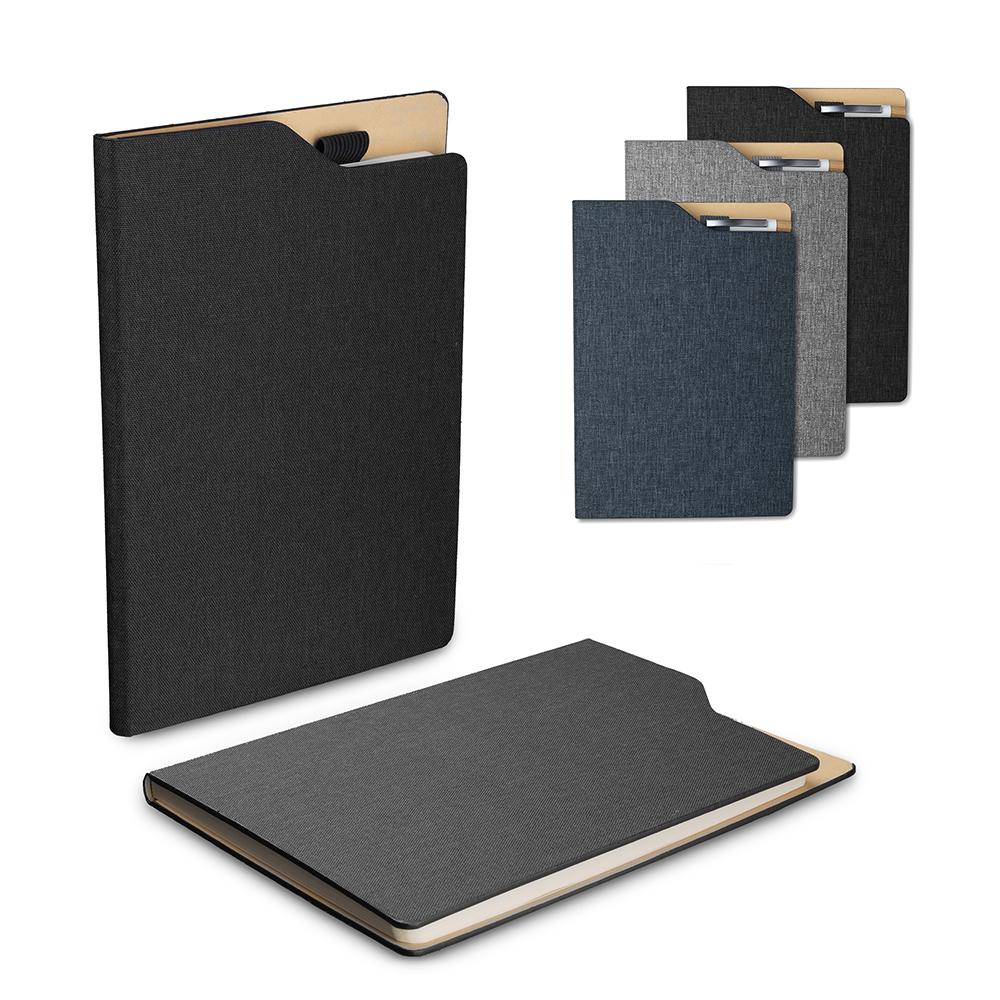 Caderno a5 capa em rpet
