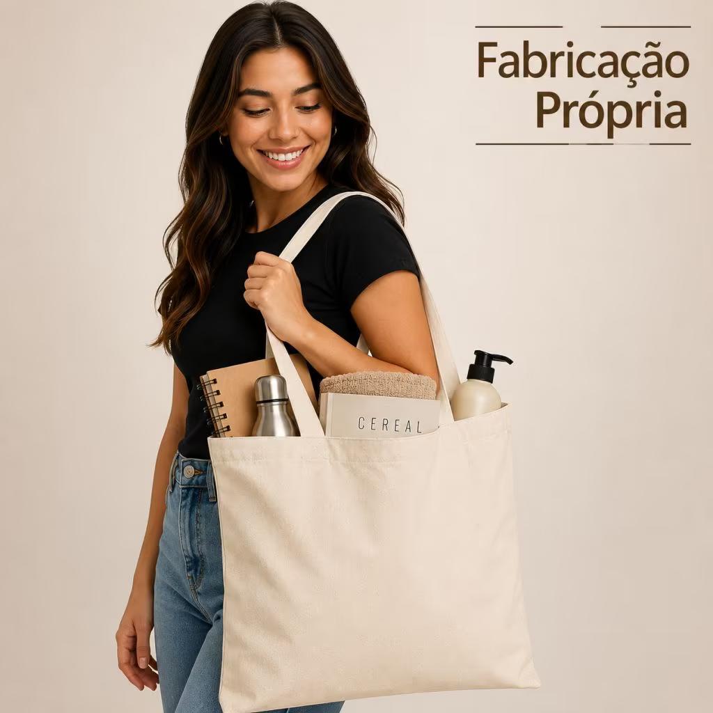 Sacola de algodão