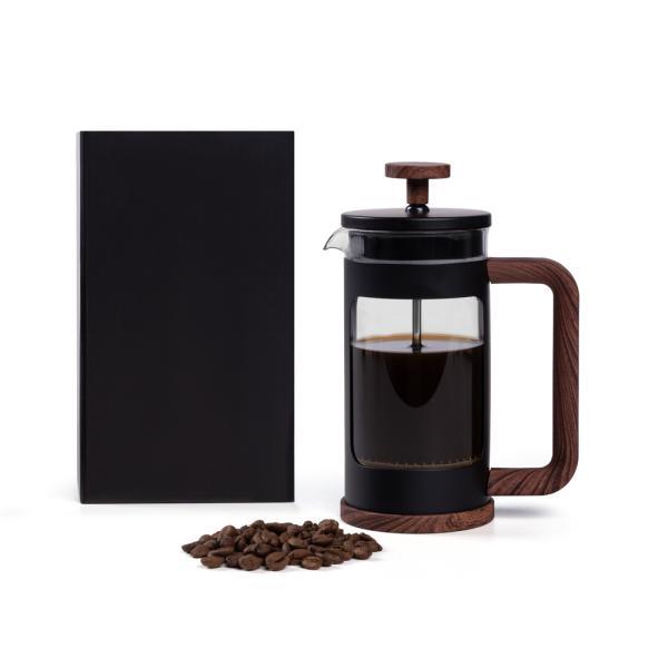 Cafeteira prensa francesa em vidro aço inox - 350ml