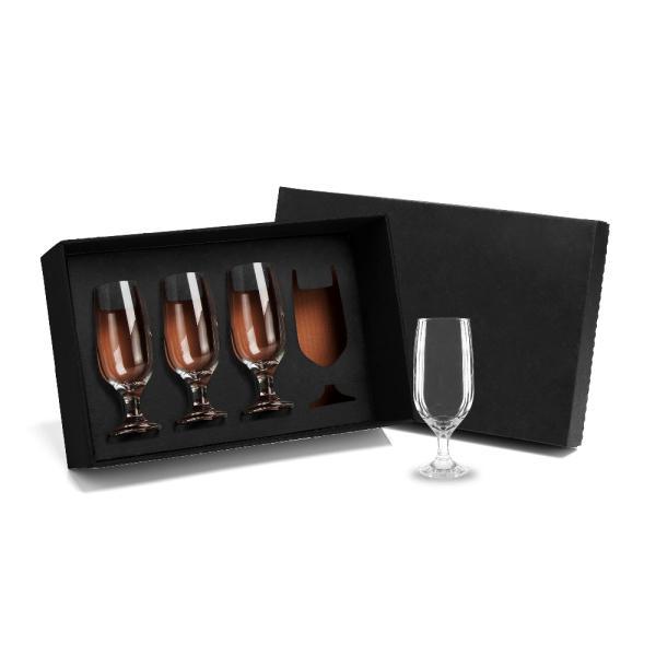 Jogo de copos vidro p cerveja drink 300 ml - 4 pçs