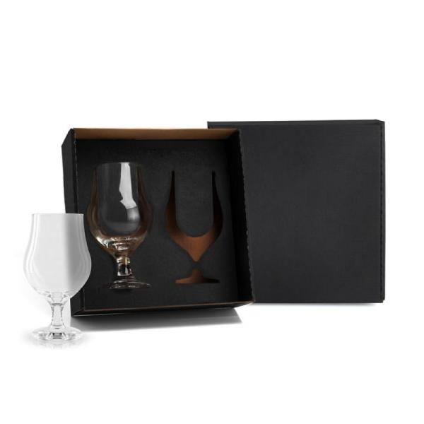 Jogo de copos vidro p cerveja drink 400 ml - 2 pçs