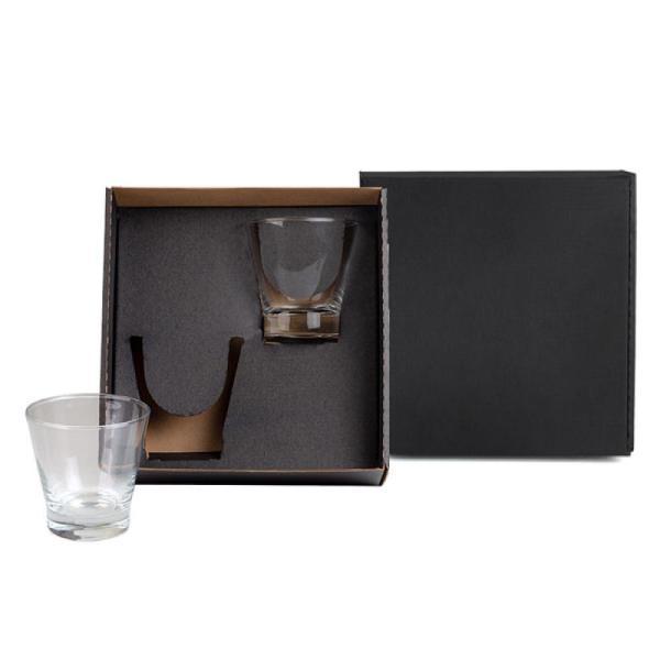 Jogo de copos de vidro p caipirinha drink - 350 ml - 2 pçs