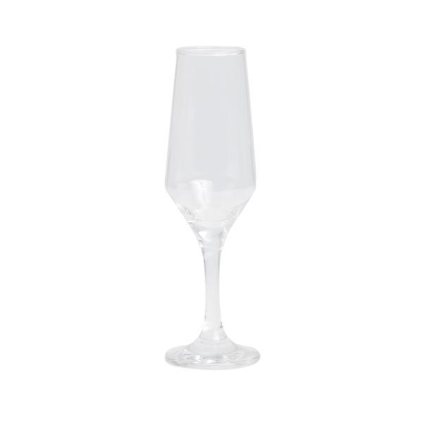 Taça de vidro p champagne - 186 ml