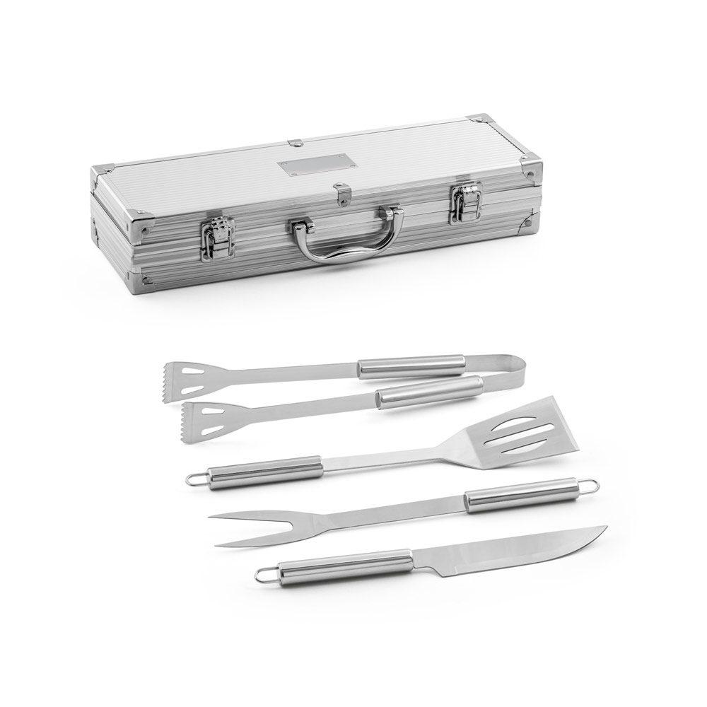 Kit churrasco 4 peças