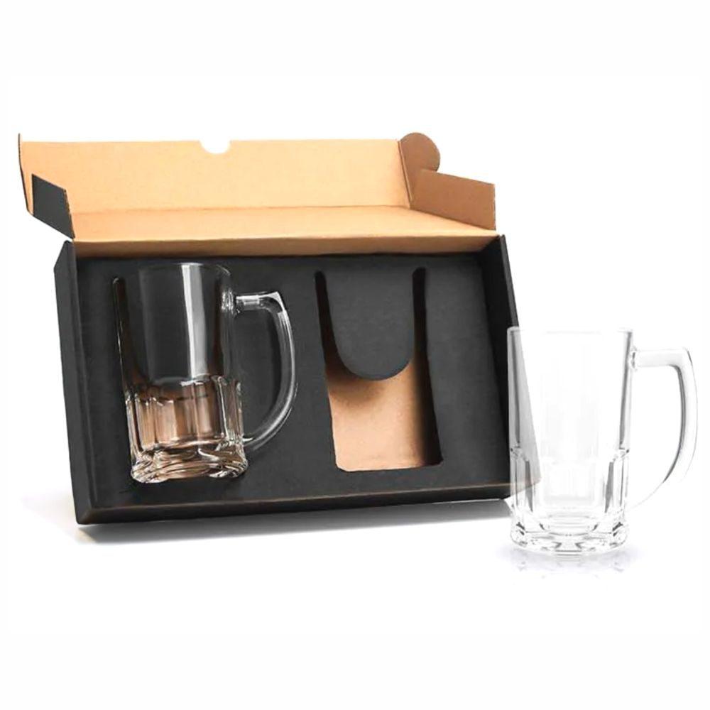 Kit Canecas De Vidro 340 ML