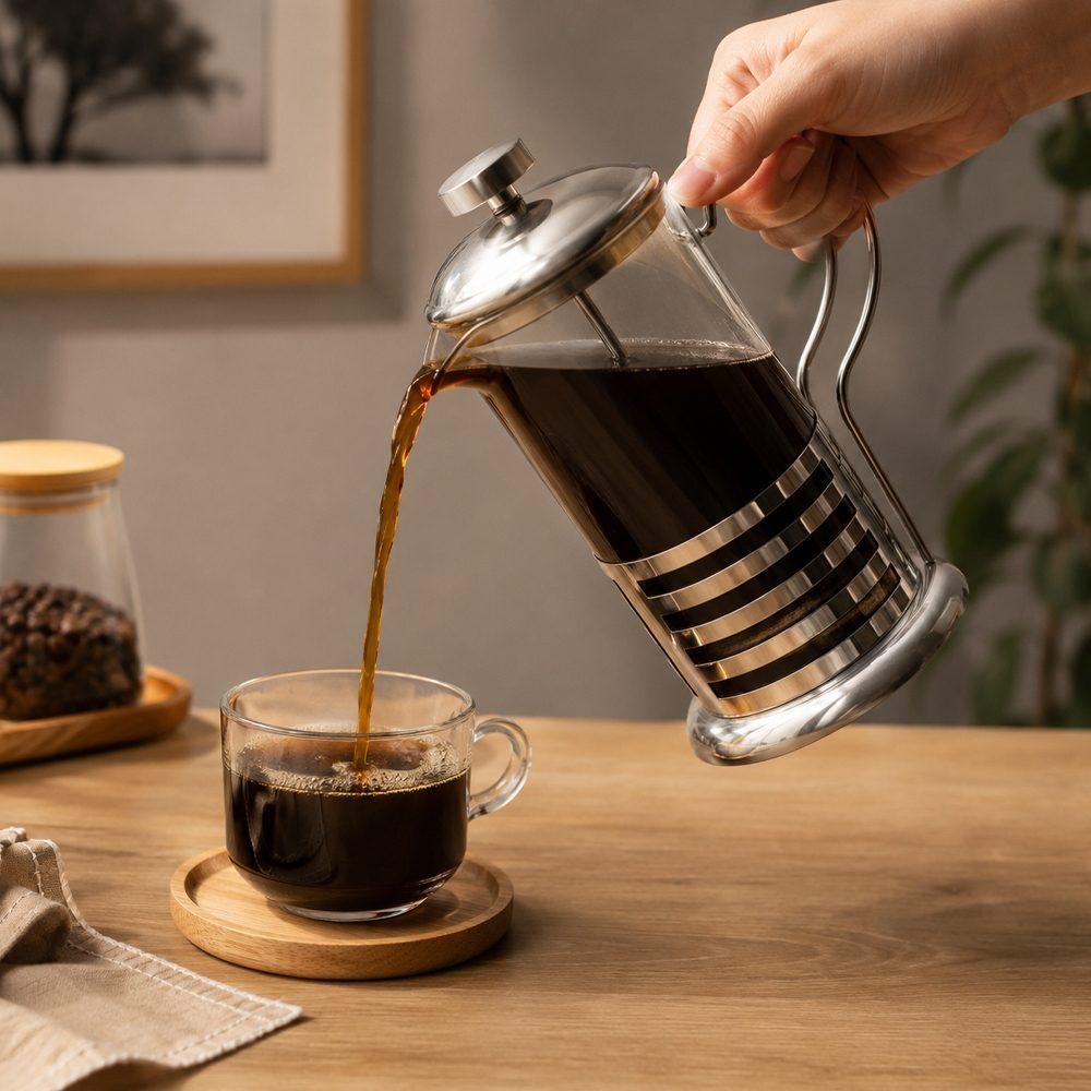 Cafeteira prensa francesa 600ml