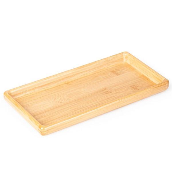 Bandeja em bambu para servir - 30x15cm