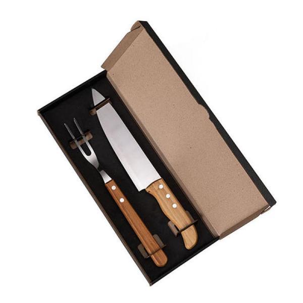 Conj. de faca 8" e garfo - 2 pçs