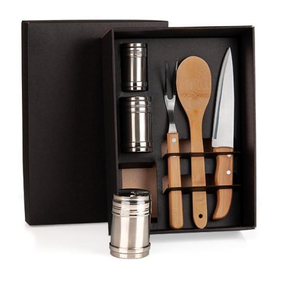 Kit para cozinha e tempero - 6 pçs