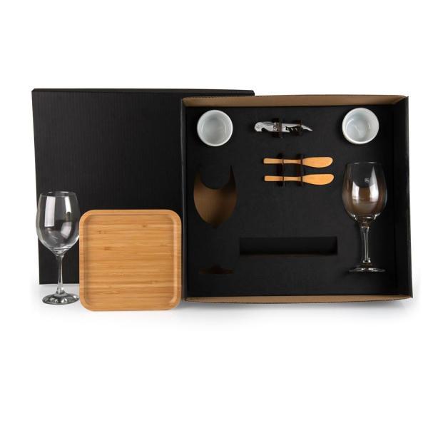 Kit para petisco vinho - 8 pçs